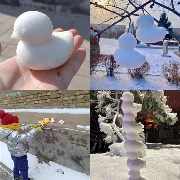 Snowball Maker, Duck Snowball Maker, Sarjakuva Snowball Make