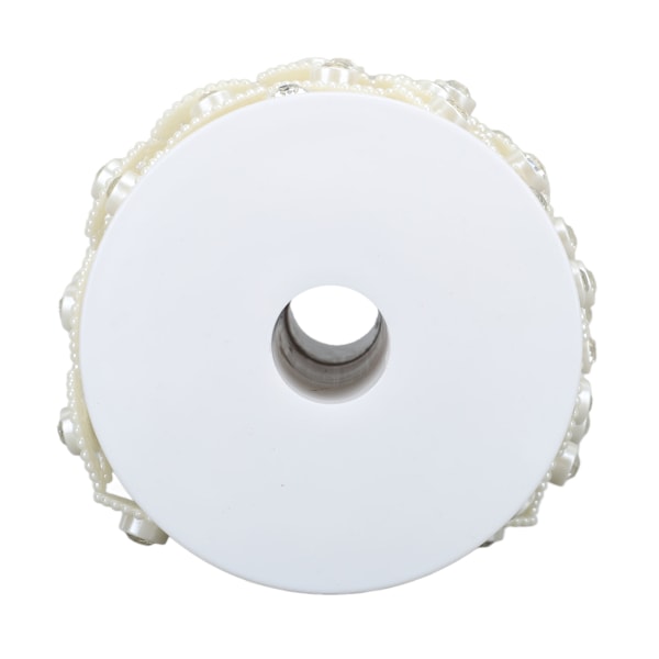 Perlekjede Halvside Flatback DIY Imitert Perlekjede med Rhinestone for Håndverk Håndarbeid