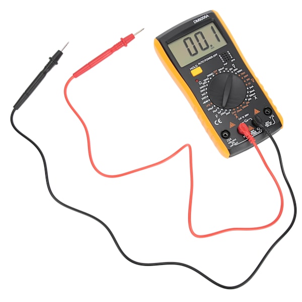 Multimeter Digital AC DC Spänning Ström Resistans Tester Elektriker Multifunktionsmätare