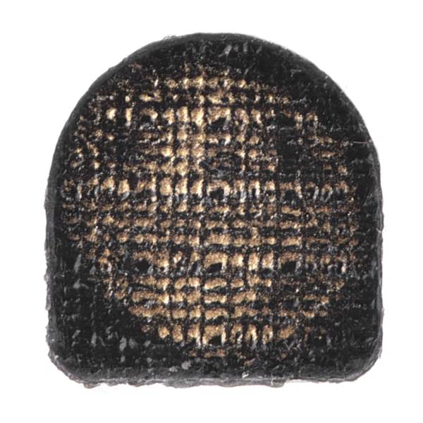 20 st höga klackar spets svart TPU järn U-typ skor reparation ersättningssatser tillbehör606A(12MMx12MM)