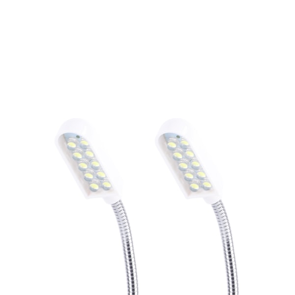 2 kpl LED-ompelukonevaloa Joustava työompeluvalo magneettijalustalla