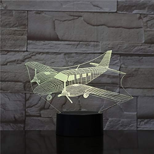 Kreativt 3D Fly Natlys USB Drevet Touch Switch LE