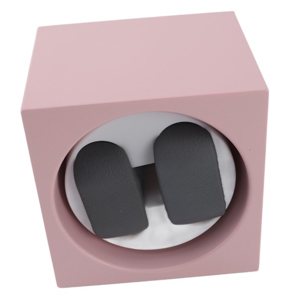Dubbel automatisk klockuppdragare USB batteridriven 2 hastigheter justerbar tyst drift Smart klockuppdragare med LED-ljus rosa