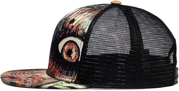 Mesh Trucker Hats, Udendørs Snapback Far Hat, Hip Hop Mænd Kvinder E