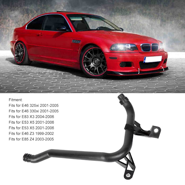 Motor Kølemiddelrør Slange med O-ringe Passer til E46 325xi 330xi E83 X3 E53 X5 11537502000
