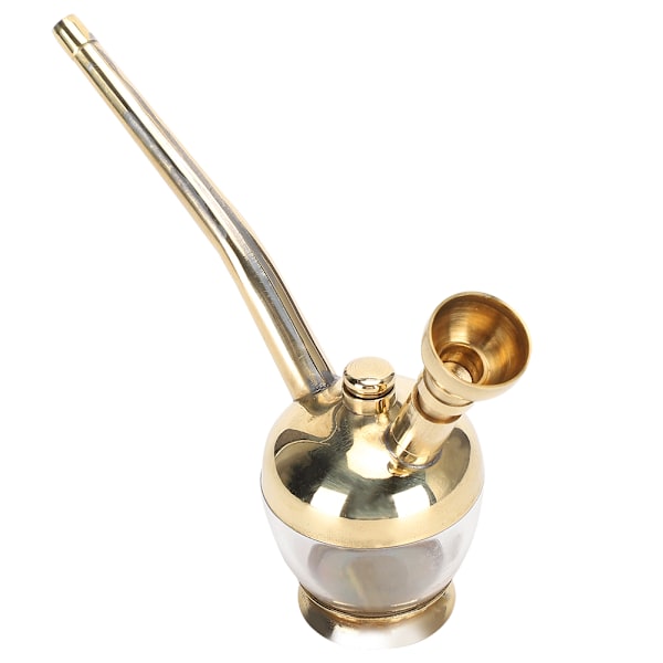 Filtered Water Pipe Portable Mini Brass DualUse Vintage Removable Smoking Pipes