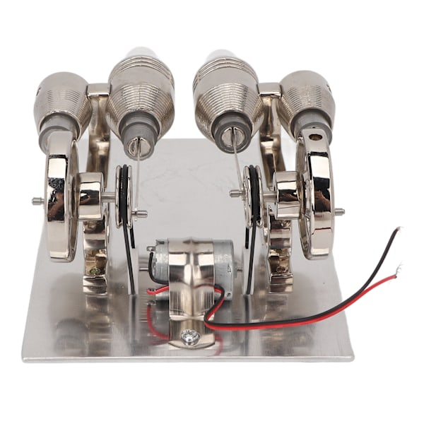 4-cylindret Stirling-motormodel-sæt, delikat og nemt at samle Stirling-videnskabelig fysisk model til lærere