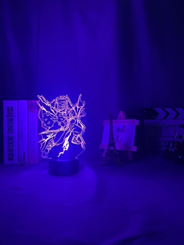Demon Slayer Kamado Nezuko 3D Illusjon Nattlampe, Crea