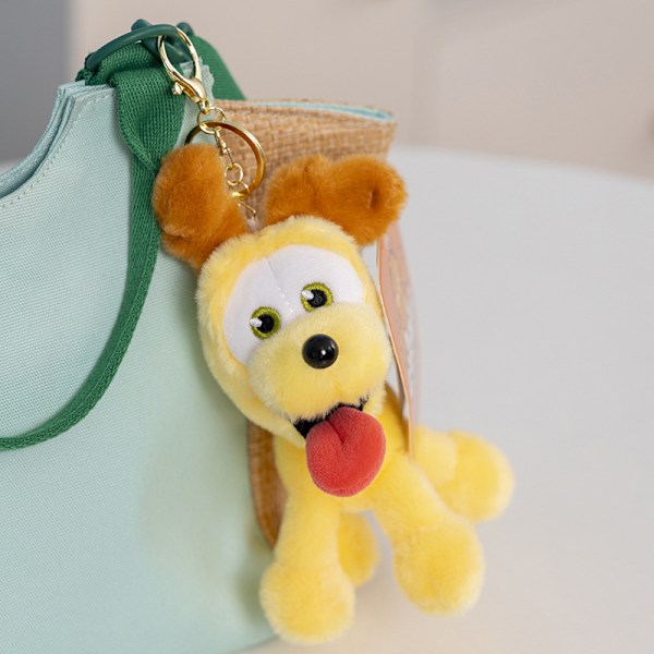 Klassinen Odie-avaimenperä, söpö piirretty avaimenperä, auton avaimen riipus, naisten käsilaukun lompakon riipus, yllätysjoulun, loma- ja syntymäpäivälahjat 15 cm Odie