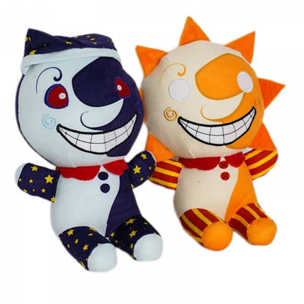 FNAF Sundrop Plys Figur Legetøj, Sundrop og Moondrop Klovn Fi