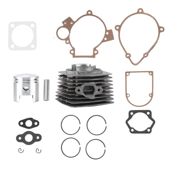 47mm Motorcylinder Kit med Kolv, Packning, Stift och Ringar för 80cc Motoriserad Cykel
