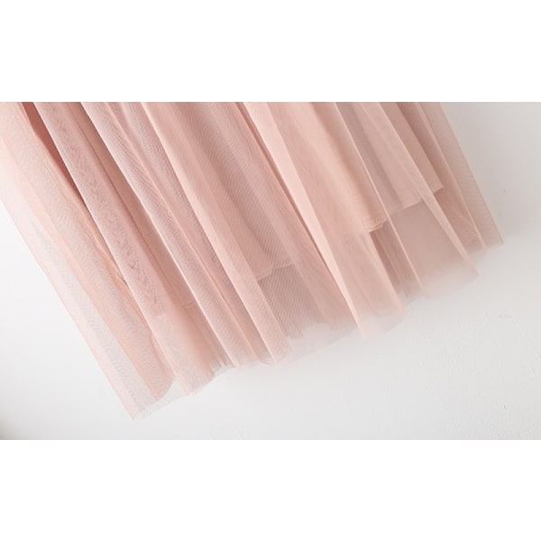 Kjole Flapper Kjole Sommer Print Ærmeløs Lang Kjole(Pink)
