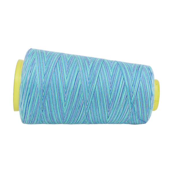 402 Sytrådar Brokig Design Polyester Hög Hållfasthet God Elasticitetsbeständighet Brett Använd Sytråd