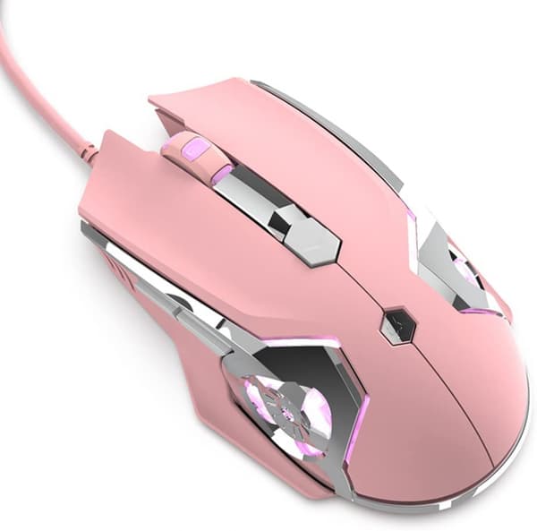 AJ120 Kablet Gaming Mus Programmerbar 6 Knapper, 4 Justerbar