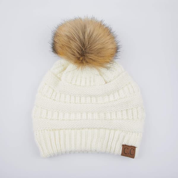 Eksklusive Unisex Solid Ribbestrikket Lue med Dusk