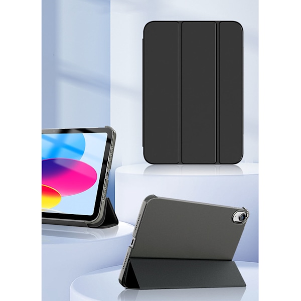 Tablet Cover til IOS Tablet 10 til 10,9 tommer Stærk Magnet Intelligent Dvale Frosted PU Læder Tablet Etui