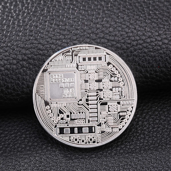 Sliver Pattern BTC Samlarobjekt i Metall, Minnesmärke, Souvenir, Konstverk