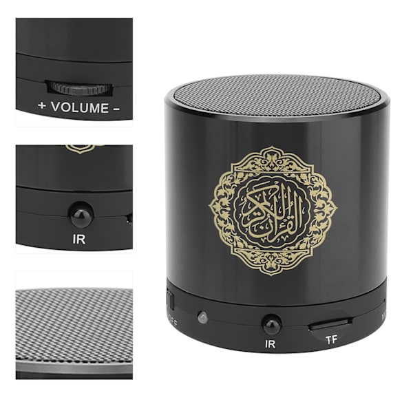 8GB TF-kortti USB-latauksella langaton kaukosäädin digitaalinen Koraani-kaiutin muslimi-soitin lahja
