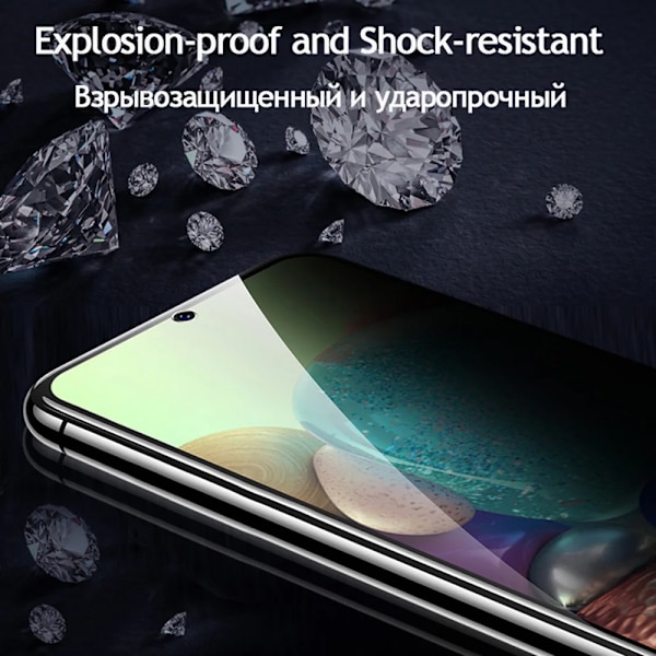 6IN1 Sekretesshärdat glas för Realme Realme C55 Kameraskydd