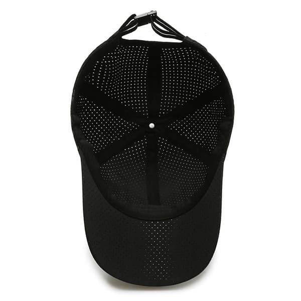 Unisex Baseball Cap UPF 50 Ustruktureret Hat med Foldbar Lo D