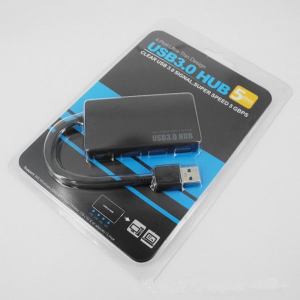 usb3.0 ultratunn USB3.0HUB en punkt fyra hubb 1 port 3.0 + 3 portar 2.0 höghastighetsöverföring