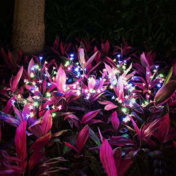 Kirsebærblomst Trælampe 40 LED Lysende Træ til Fest Hjem