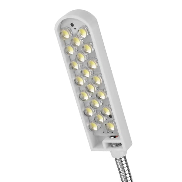 LED-lys for symaskin - Justerbar magnetisk sokkellampe - (#06)
