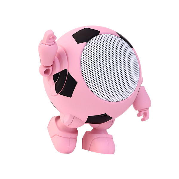 Bluetooth Robot Högtalare Söt Bärbar Liten Stål Bluetooth