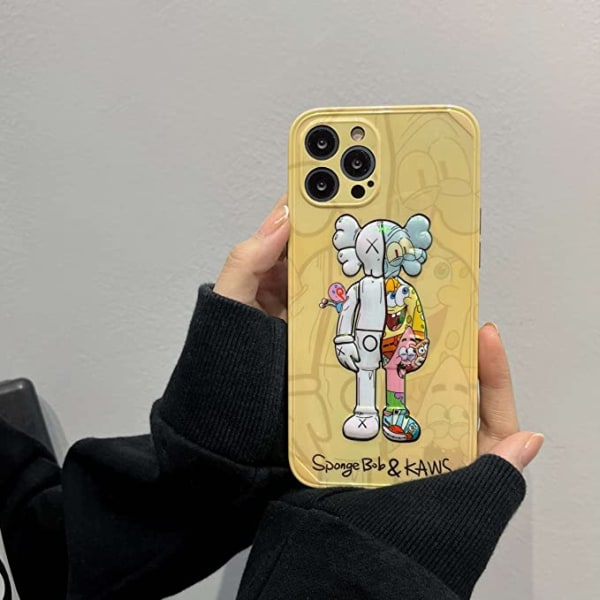 Kompatibel med iPhone11, Silikon Stötsäker Luminous 3D Ka