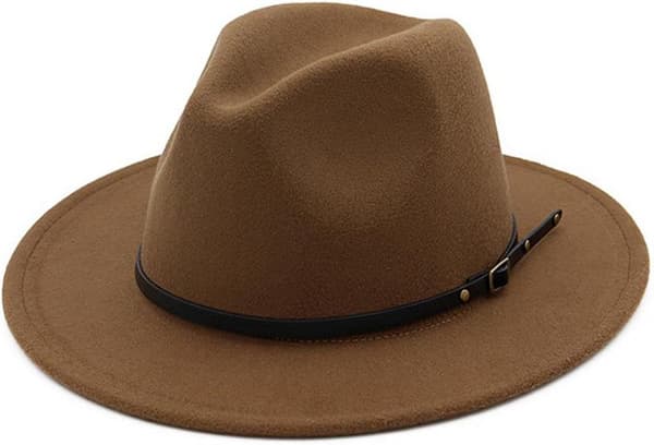 Jazzhatt höst och vinter brittisk retro topphatt dam tre