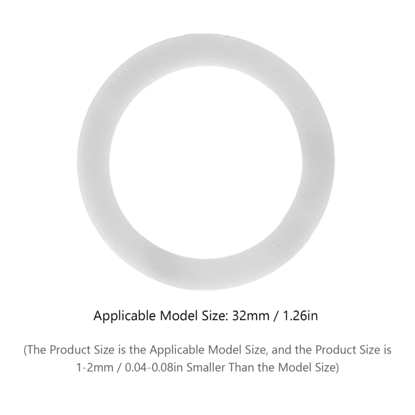 5 kpl merkkikoneen tiivisteen merkintäkoneen muotin vastaava vaihtovälikappaleen aputyökalu 32 mm