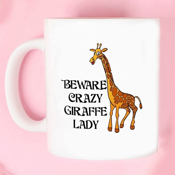 Giraf Kaffe Krus Morgenmad Krus Sjov Kaffe Krus 11 Ounces Inspirerende Og Mo