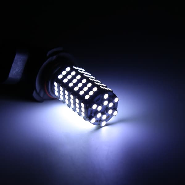 2× 9006 HB4 120 LED SMD Hvit Tåkelys Pære Hovedlys 12V Tåkelys