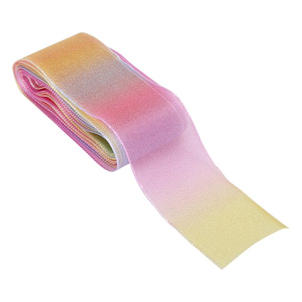 Vacker inslagningsband Gradient färgglatt band Dekor DIY tillbehör Förpackningsmaterial Färg 2 40mm