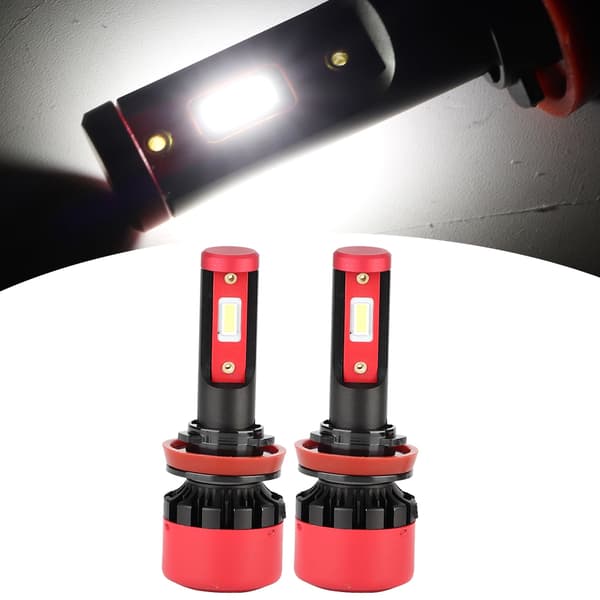 2 stk For H8 H9 H11 96W 6000K Lys Hvit Dekoding LED Hovedlys Bil Pærer L8H