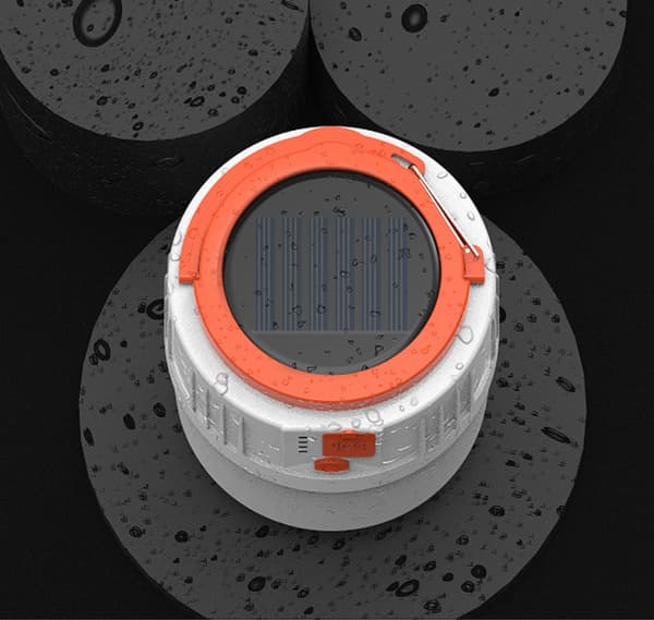 LED Solcellelanterne - Genopladelig, USB & Solcelledrevet Camping