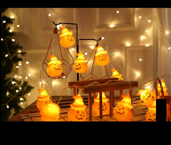 Halloween-led-kurpitsavalosarja sisä- ja ulkokäyttöön