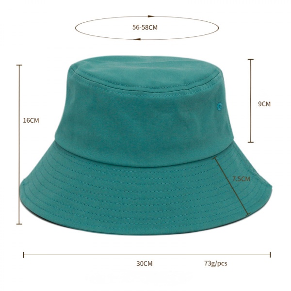 Unisex Bucket Bomullhatt Solhattar Fiskehatt för Män Kvinnor