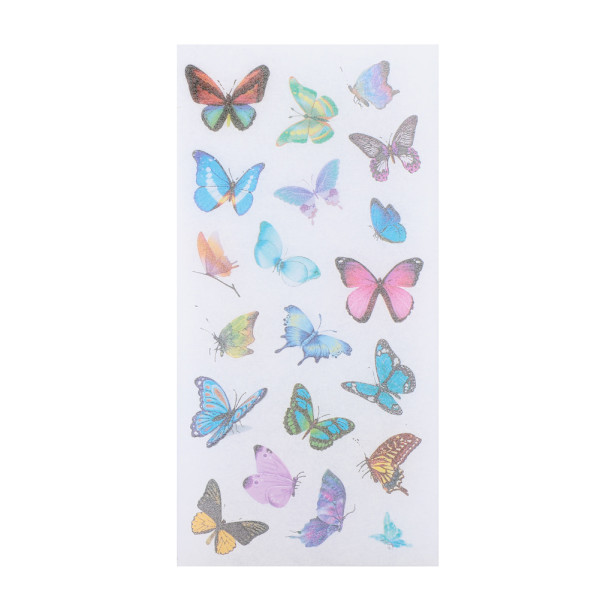 6 kpl/setti DIY-päiväkirjatarra Käsikirjan koristetarra Scrapbooking-tarra Tarvikkeet (A004826)