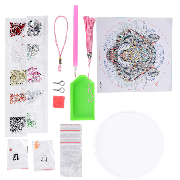 Diamantmaleri Kit 5D DIY til Børn Voksne Gaver Kunst Tilbehør DyrebilledeYKH52