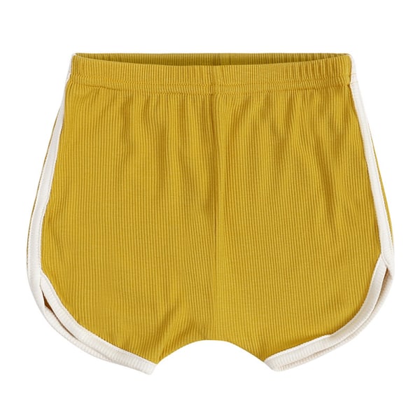 Toddler Solid Cotton Daily Short Summer Pyjamas,S(Gul)