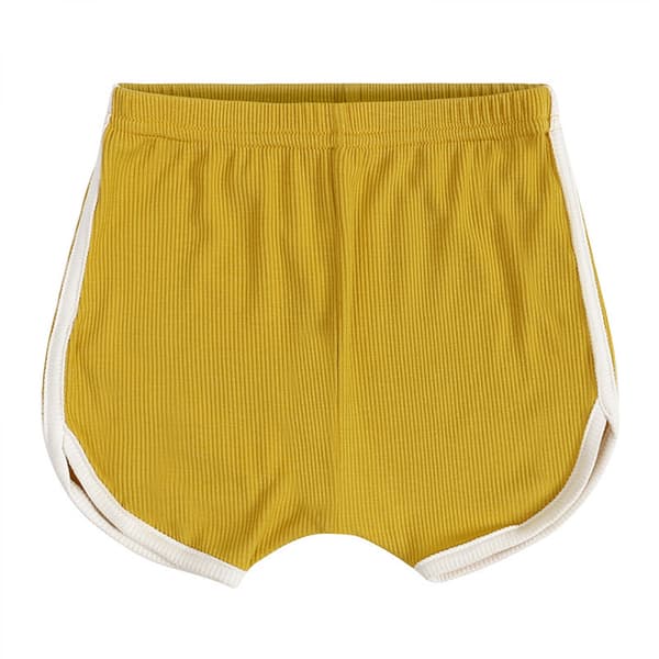 Toddler Solid Cotton Short Summer Pajamas Set,L(Gul)