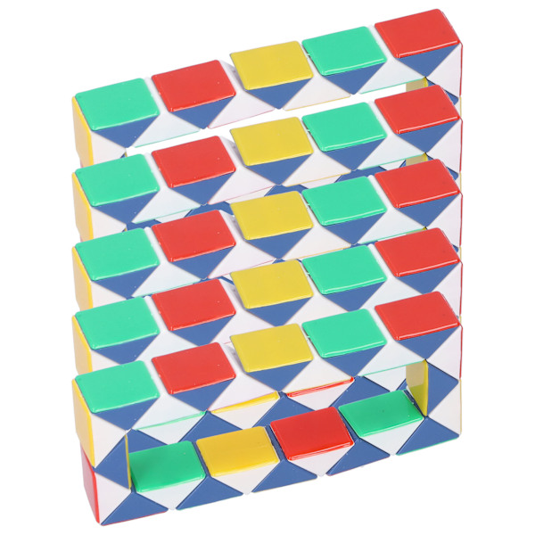 5 st Puzzle Cube Linjal Pussel Lindra Stress Hjärnträning Pedagogiska Leksaker Present till Barn