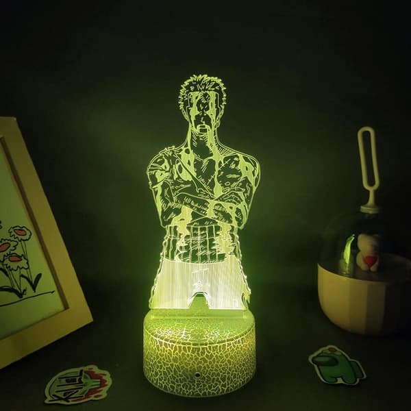3D LED lampe 3D Illusion lampe Roronoa Zoro figur One Piece A