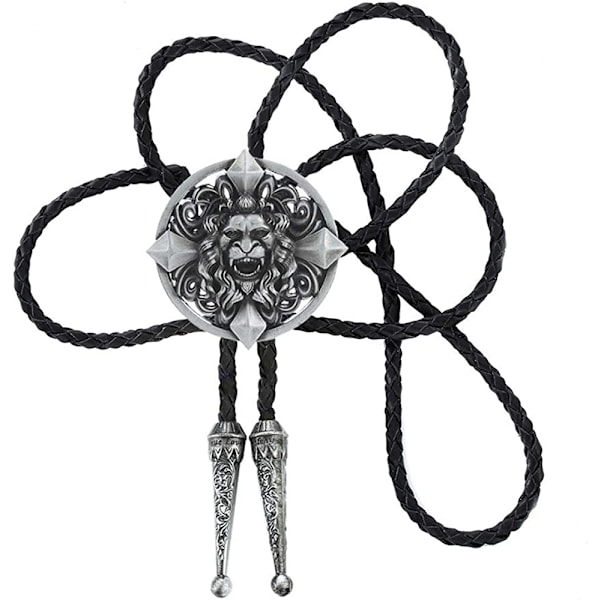 Fashion Western Cowboy Tie Shining Long Star Texas Bolo Tie