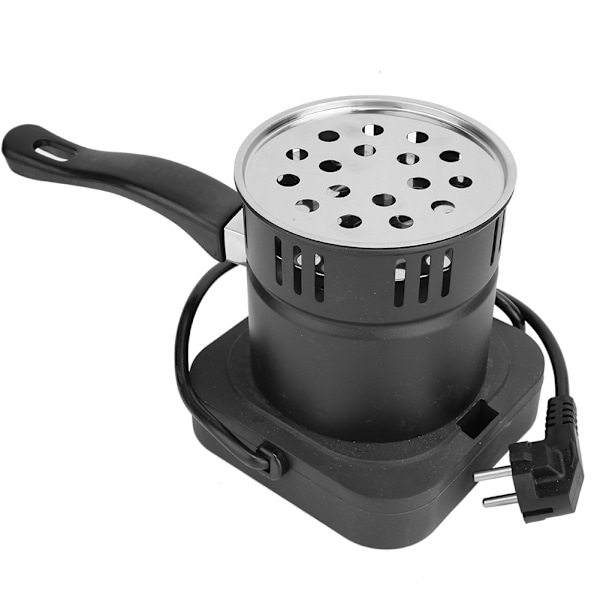 Elektrisk kullkomfyr Dobbelt lag Varmeplate Kullbrenner for Vannpipe Shisha Tilbehør