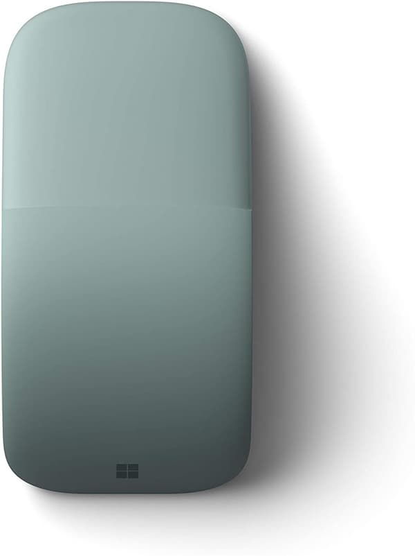 Stilig mus med ergonomisk design, slank og lett, Bluet
