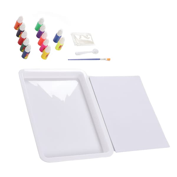 Marmor Maling Kit Barnas Vann Utvidelse Maling Marmor Maleri Sett Leke Gave til Barn Barn
