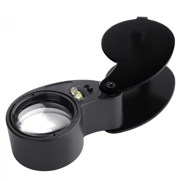 40X 25mm Forstørrelsesglas Foldbar Øjenglas med