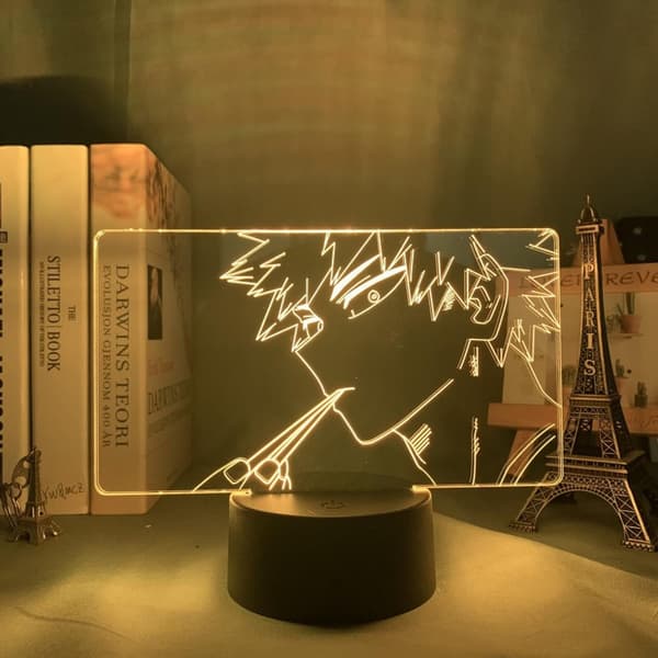 3D Illusion Lampe Natlys Bakugo Katsuki Led Natlys